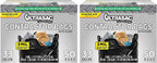 Ultrasac Contractor Trash Bags - (/w Ties) - Heavy Duty 3 MIL Thick,39" x 32",Shorter 33 Gallon Black Version - for Industrial,Commercial,Professional,Construction,Lawn,Leaf,and More,(Pack of 100)