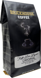 Kafe-Lua Original Liqueur Flavored Ground Coffee by Brickhouse, 12oz Bag – Rich Liqueur-Inspired Roast, Smooth Caramel & Vanilla Notes, 100% Arabica, No Alcohol