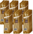 Primal Spirit Vegan Jerky – “Classic Flavor” – Hickory Smoked, 10 g. Plant Based Protein, Certified Non-GMO, No Preservatives, Sports Friendly Packaging (24 Pack, 1 oz)