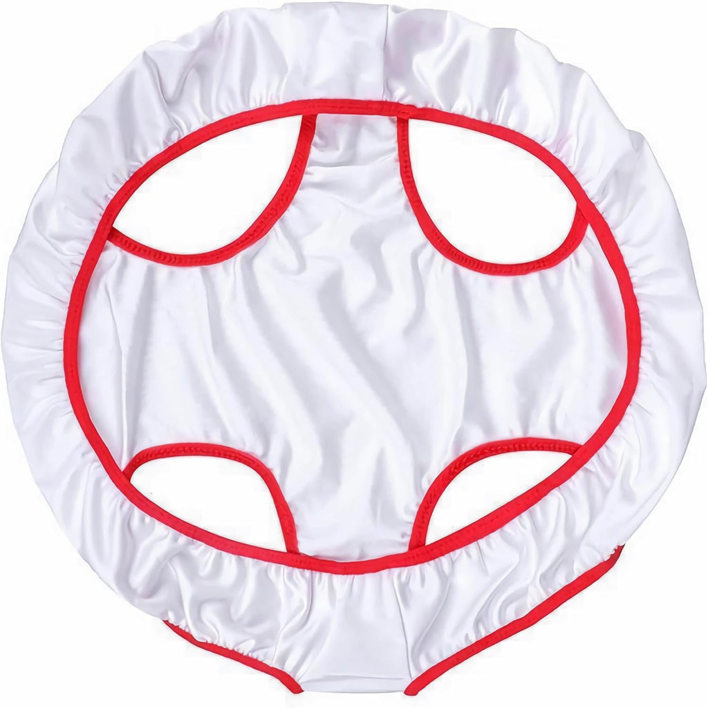 Funny Underwear for Two, Novelty Briefs Gag Gifts for Valentine's Day Bachelorette Party, Wedding Anniversary, Underpants for Men Women Couples, Thongs & Boxers(Hilarious Gift) White