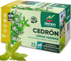 Lemon Verbena 25 Teabags of Cedron Herbal Tea All Natural Lemon Beebrush from Peru Used to Add Lemon Flavor in Cooking Perfumes Essential Oil