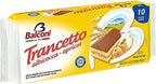 Balconi Trancetto Apricot 10 Snack Cakes, 280 Grams (Pack of 4)