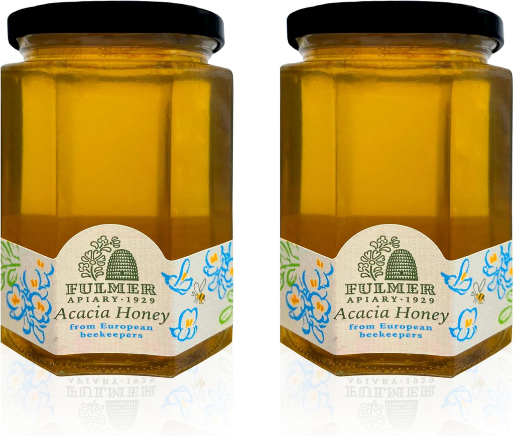 Sanniti Fulmer All Natural Hungarian Acacia Honey, 17.64 oz, (Pack of 2)
