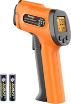 TempPro TP30 Infrared Thermometer Gun, Laser Thermometer for Cooking, Pizza Oven, Griddle, Engine, HVAC, Temperature Gun with Adjustable Emissivity & Max Measure -58°F ~1022°F (Previously ThermoPro)