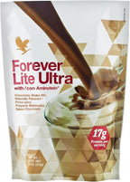 Forever Living - Lite Ultra Chocolate Protein Shake Mix with Aminotein, Low Carb Drink for Lean Muscle Mass, 13.2 oz