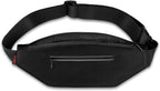 MEDMAX Diabetic Running Belt with Adjustable Waist, Insulin Pump Belt Holder Organizer Waist Pouch, Epipen Medical Fanny Pack Bag (Bag Only) (Black)