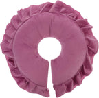 Angoily Face Massage Pillow for Spa Cotton Cushion for Beauty Salon Rose Red Ergonomic Design for Comfort Breathable for Relaxation