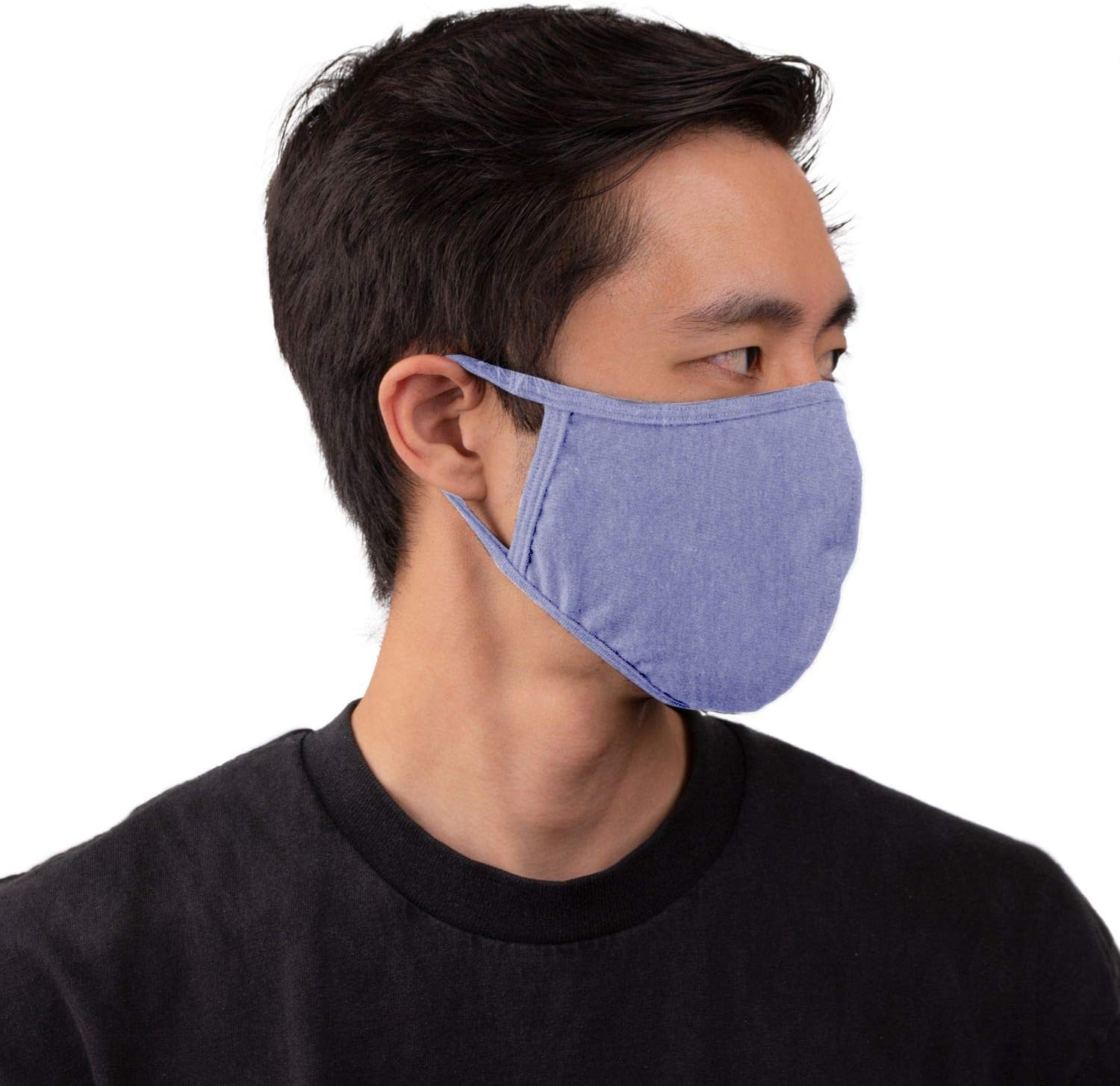 Auliné Collection Made in USA Cotton Fabric Washable Reusable Fashion Face Mask
