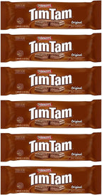Arnott’s Tim Tam Chocolate Biscuits – 6 Pack – Original Australian Recipe – 66 Cookies Total – Imported from Australia