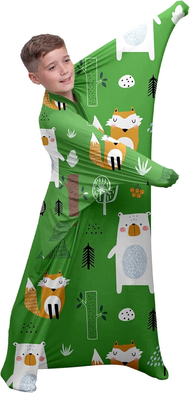 Sensory Sock Body Sock,Large 9-12 Years, Stretchable Sensory Sack - Help Kids Relax and Focus - ADHD and Improve Sensory Full Body Sock for Kids