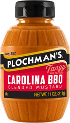 Plochman, Carolina BBQ Mustard, 11 oz, Blended Mustard