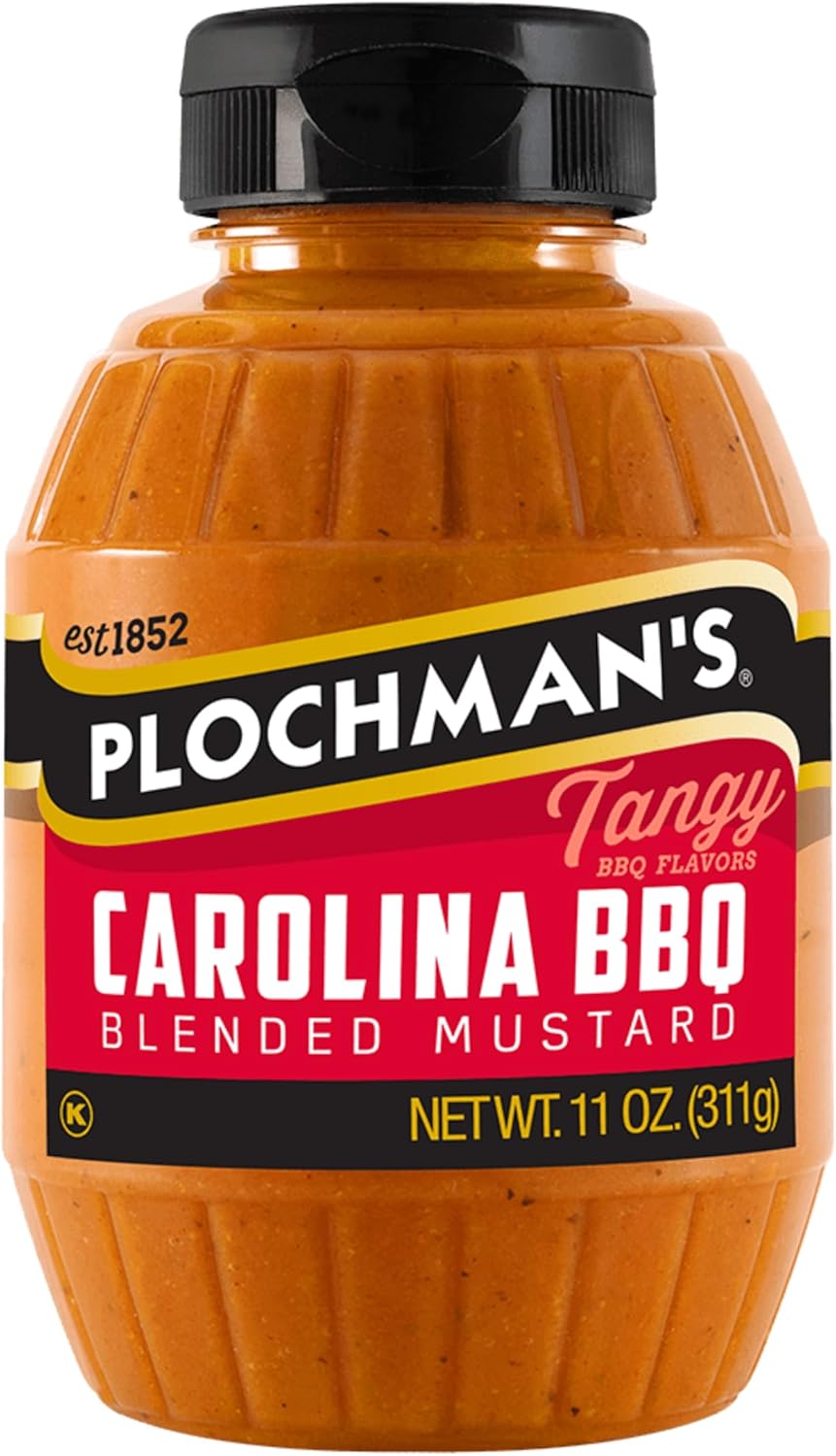 Plochman, Carolina BBQ Mustard, 11 oz, Blended Mustard