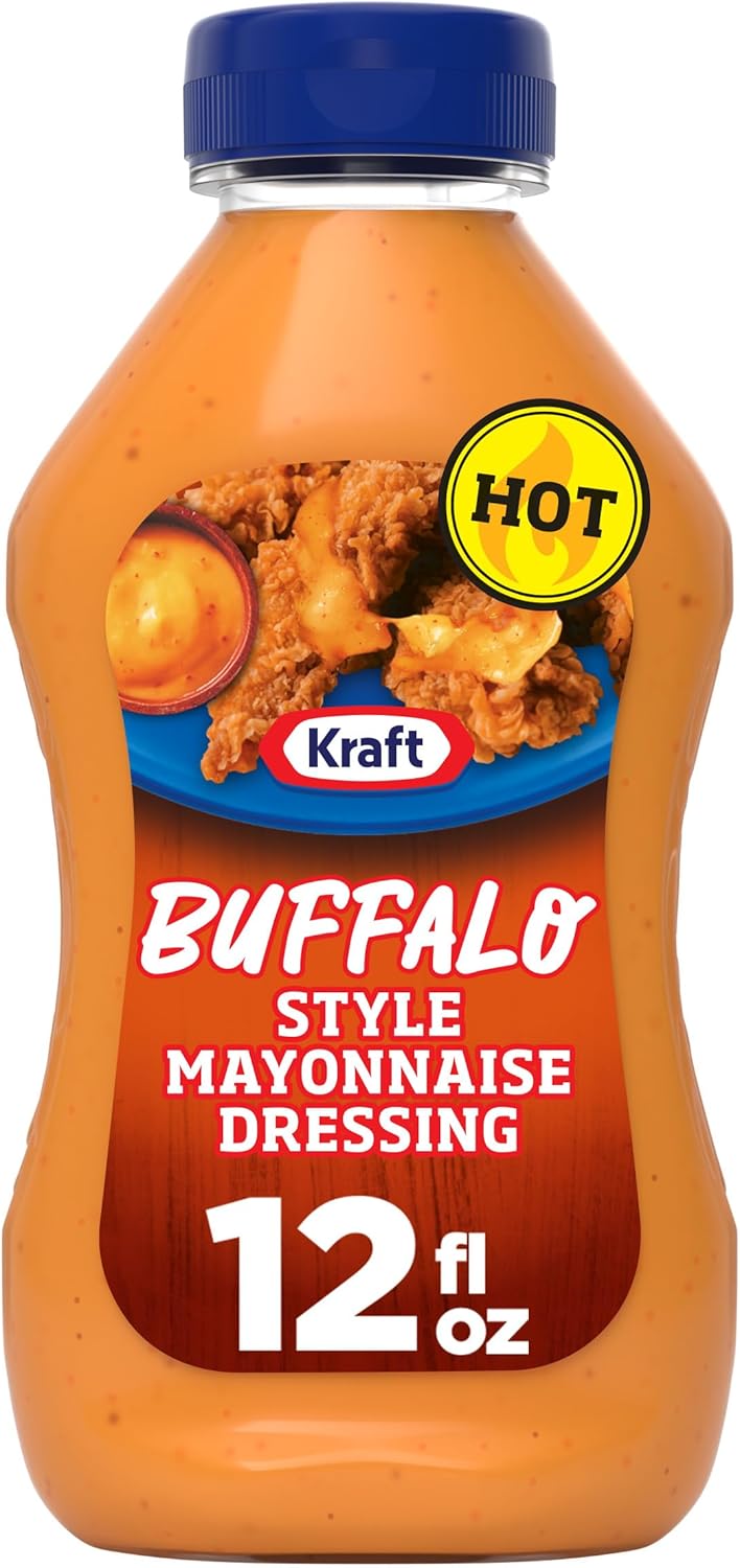 Kraft Buffalo Style Mayonnaise Dressing, 12 fl oz Bottle