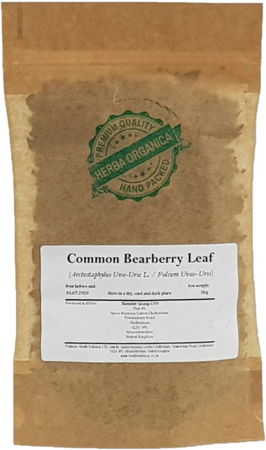 Herba Organica Common Bearberry Leaf - Arctostaphylos Uva-Ursi L - Herbal Tea (50g)