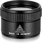 30X Coin Magnifying Glass, Portable Jewelers Loupe Magnifier - Coin Magnifier for Crafts Reading Stamps Antiques Repair (30X 36MM)
