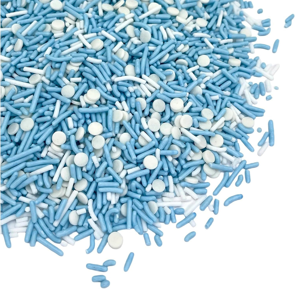 Manvscakes, No Artificial Dyes, Blue Sprinkles, Natural Sprinkles, Gluten Free, Birthday Sprinkles, Blue Cake Decorations, Star Sprinkles, Cookies, Fondant Cake, Natural Dessert Toppings, 3oz