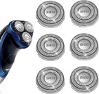 6 Pack SH30 Replacement Head Compatible with Philips Norelco Series 3000/2000/1000,New Upgraded SH30 Replacement Double Blades for norelco 1000 Replacement Heads