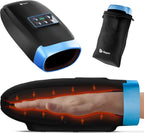 LifePro Legra Hand Massager with Heat and Compression - Finger, Wrist, and Palm Massager with Multi Massage Modes - Pressure Point Therapy for Sensitive Hands, Relaxation, and Comfort