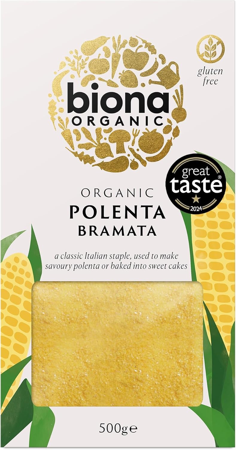 Biona Organic Polenta Bramata 500g - Pack of 6