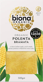 Biona Organic Polenta Bramata 500g - Pack of 6