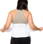 BraceAbility Plus Size 6XL Bariatric Back Brace - Obese Support Girdle for Lower Lumbar Back Pain in Big and Tall, Extra Large, Heavy or Overweight Men and Women (Fits 73"-80")