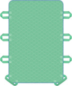 Positioning Bed Pad with 8 Reinforced Handles-34 x 52"-Reusable and Washable Transfer Sheet, Aid Assistant for Turning and Repositioning for Elderly, Incontinence Patients, Bedridden and Caregivers