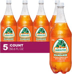 Jarritos 5-Pack of Mandarin Mexican Soft Drink Plastic Bottle 50.7 fl oz (1.5 lt) Made with 100% Natural Sugar