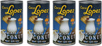 Cream of Coconut Coco Lopez Set of 4 Can