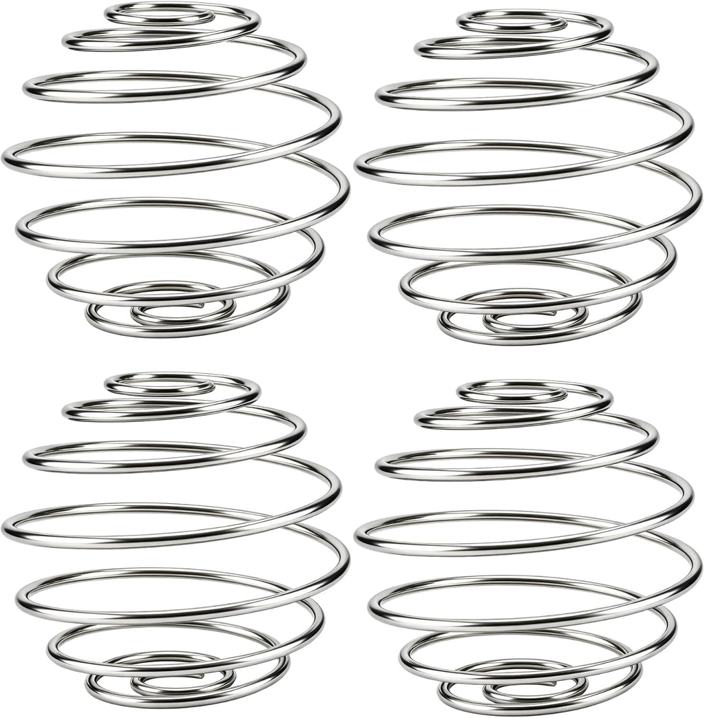 Shaker Balls for Protein Shakes, 304 Stainless Steel Shaker Balls for Bottles, Smooth Mixing (4 Large)