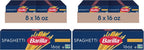 Barilla Spaghetti Pasta,16 oz. Box - Non-GMO,Made with Durum Wheat Semolina - Kosher Certified,(Pack of 16)