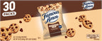 Famous Amos Original Recipe Chocolate Chip Bite-Size Cookies, 30 Pack Box, 30 oz
