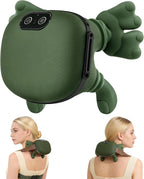 Neck and Shoulder Massager with Heat for Pain Relief, Cordless Neck and Back Massager for Muscle tension Relief, Shiatsu 4D Kneading Heated Shoulder Massager Simulates a Real Palm Massage Deep Tissue