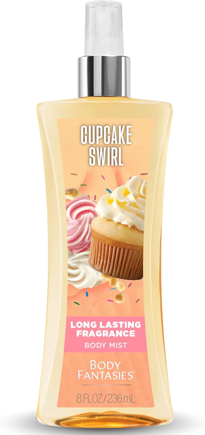 Body Fantasies Signature Fragrance Body Spray, Cupcake Swirl, 8 fl oz