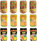 Hawaiian Sun, Luau Party Pack, Tropical Fruit Juice Drink, Variety Mix Flavor, Non Carbonated, RcTechDistro Bundle Box, 11.5 Fl Oz Per Can, Pack of 12 (Luau Party Pack 1)