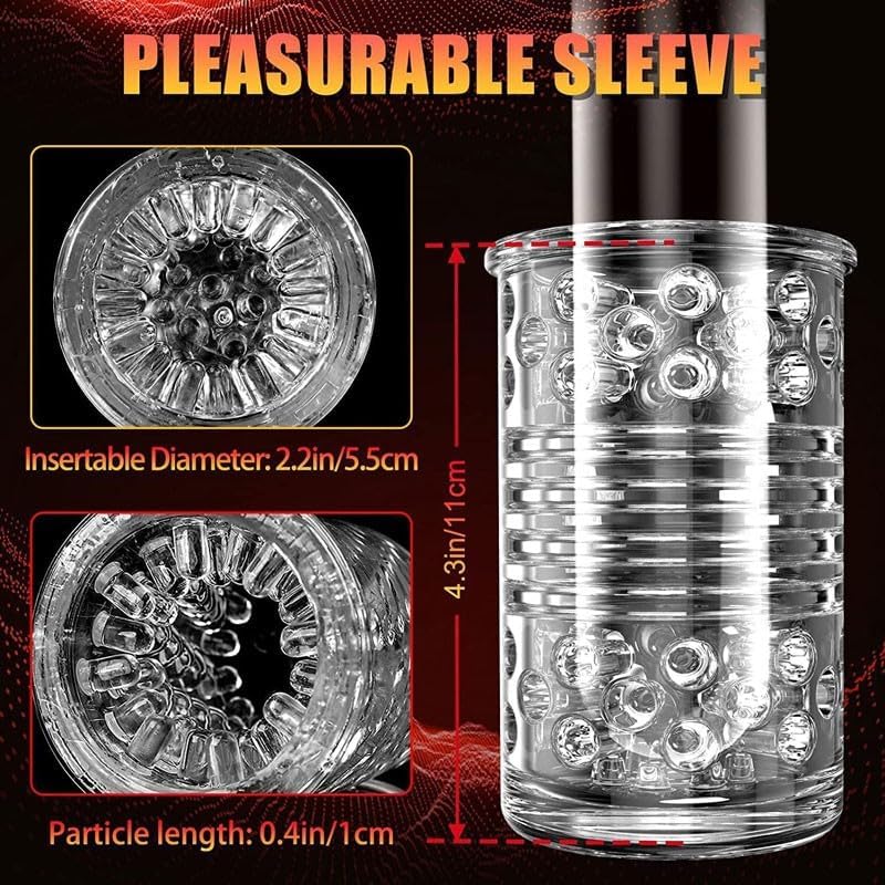 JITEM Men's Fitness Equipment with Bracket, Multi-Frequency Rotating and Telescopic, Intelligent Pronunciation