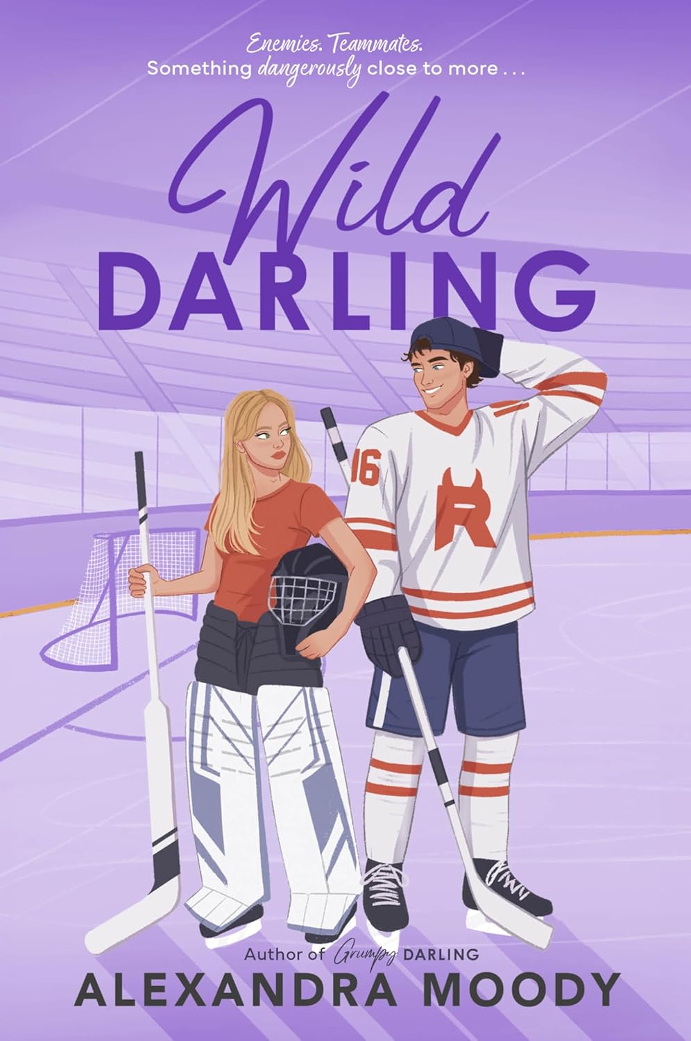 Wild Darling: A Charming, Wholesome Young Adult Romance Featuring Enemies-to-Lovers, Hockey Rivals, and First Love (The Darling Devils, 3) by Alexandra Moody