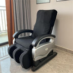 Massage Chair Cover Full Body Chair Dust Cover Recliner Protector Slipcovers for Vintage Shiatsu Massage Chair Washable Sweat-Resistant Stretch Fabric Sofa Covers,Black