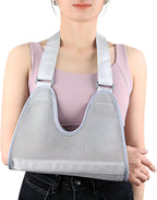 Arm Sling Shoulder Immobilizer for Women and Men, fit Left or Right Arm - Rotator Cuff Support Brace - Medical Sling for Shoulder, Clavicle, Elbow Injury