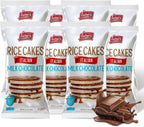 LIEBERS Milk Chocolate Rice Cakes, Kosher Certified Dairy, Gluten Free Snack (pack of 8) (Milk Chocolate)…