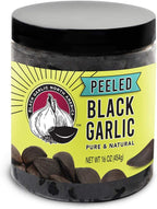 Peeled Black Garlic (1 lbs) Kosher Certified by Black Garlic North America