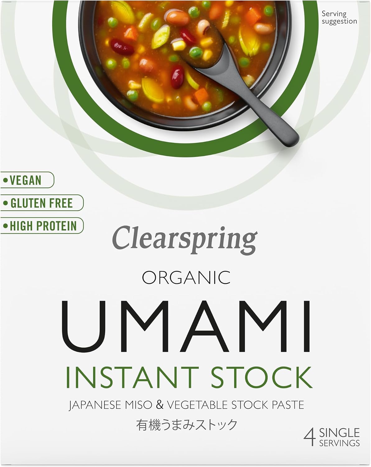 CLEARSPRING Organic Miso Bouillon Paste 4 Pack, 28 GR