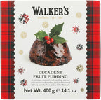 Walker’s Luxury Rich Fruit Pudding, 14.1 oz, Includes 1 Plum Pudding
