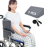 KAAMOS Lateral Support for Wheelchair Pads Cushions for Seniors Wheelchair Pillow Back Support Foam Wedge Cushion Wheel Chair Side Guards Panels Stabilizer Attachment (1Pcs)