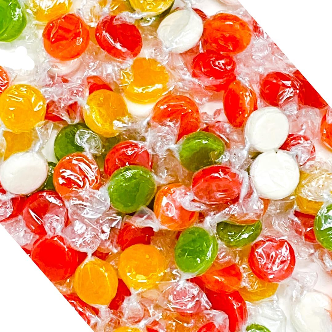 Tropical Mix Hard Candy (2 Pound Package) Pineapple, Watermelon, Passion Fruit, Mango, Coconut.