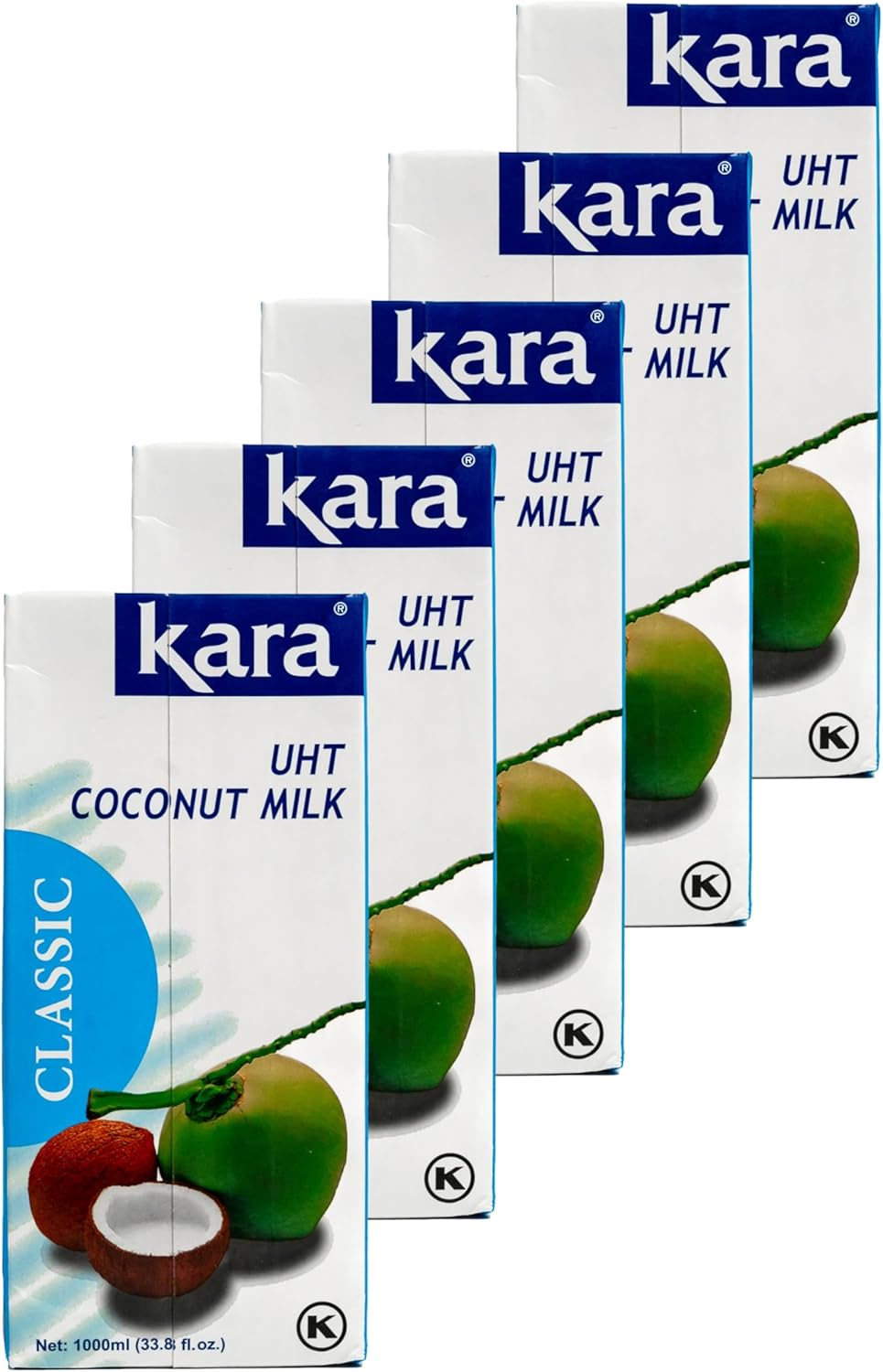 Kara Coconut Milk Unsweetened, 33.8 Oz