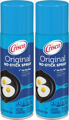 Crisco Original No-Stick Cooking Spray, 6 oz (Pack of 2)