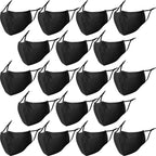 18 Pack Reusable Cloth Face Masks Washable Cotton Face Mask Adjustable Breathable Fabric Mask