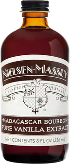 Nielsen-Massey Madagascar Bourbon Pure Vanilla Extract for Baking and Cooking, 8 Ounce Bottle