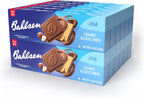Bahlsen Waffeletten Milk Chocolate Dipped Cookies - Delicate wafer rolls dipped in milky European chocolate - 3.5 oz boxes (12 boxes)