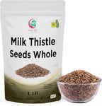 Milk Thistle Seeds 1 LB (Whole) | Whole Milk Thistle For Tea | By Yogi's Gift®